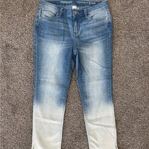 Westport Women's Faded Blue Skinny Jeans
